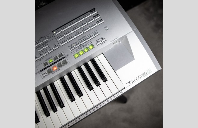 Used Yamaha Tyros 2 Keyboard with MS02 Speakers Sold As Seen Bargain Used Keyboard (SN:GBRALY01147) - Image 8
